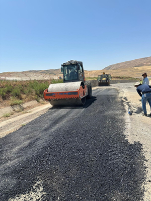 İlimiz Kırsalında Yol Konforu Artıyor